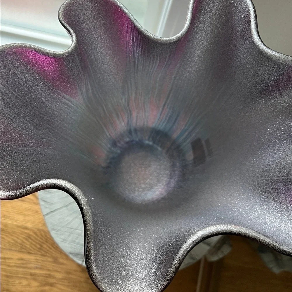 Pier 1 Imports Murano Glass Vase Made In Italy New with Tags